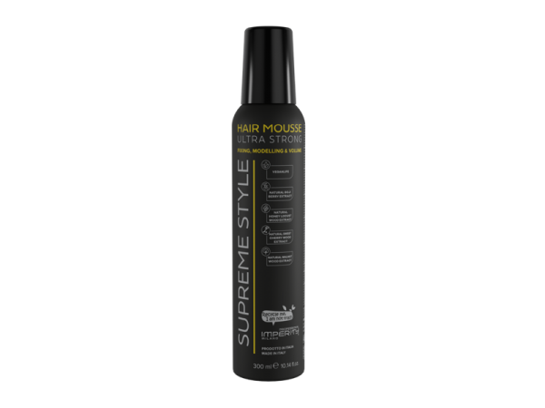 Пяна за коса с много силна фиксация Extra Strong
- Imperity Пяна за коса с много силна фиксация Extra Strong
- Imperity